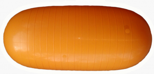 Rehabilitační míč válec 40 x 85 cm oranžový