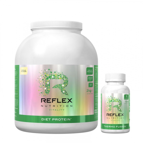 REFLEX Diet Protein 2 kg + spalovač Thermo Fusion ZDARMA!