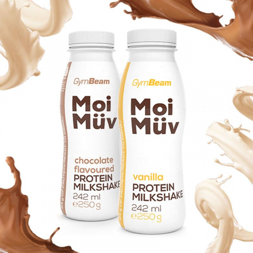 GymBeam protein milkshake MoiMüv 242 ml