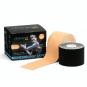 BRONVIT Sport Kinesio Tape set 2 x 5cm x 6m černá + béžová s krabičkou