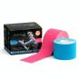 BRONVIT Sport Kinesio Tape set 2 x 5cm x 6m modrá + růžová s krabičkou