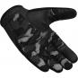 Tréninkové rukavice RDX T2 Černé dlaně obráceně
