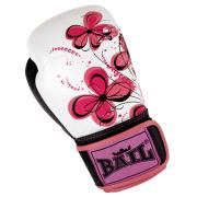 Boxerské rukavice 10 oz kůže Royal BAIL Pink flower
