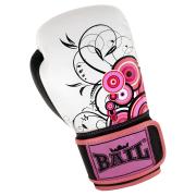 Boxerské rukavice - kůže Royal BAIL Circle pink vel. 10 oz