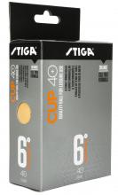 STIGA CUP ABS orange 6-pack