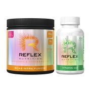 REFLEX BCAA Intra Fusion 400 g + Vitamin D3 100 kapslí ZDARMA