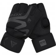 Grapplingové rukavice z neoprenu RDX T15 Noir Series Černé