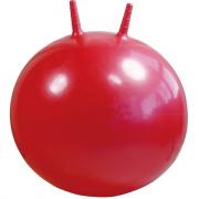 Dětský skákací míč s uchy 42 cm červený