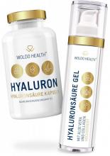 WoldoHealth® Kyselina hyaluronová set - gel 50ml a 90 kapslí AKCE