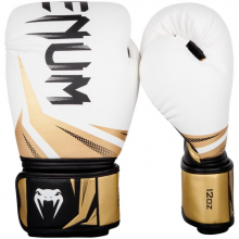 Boxerské rukavice Challenger 3.0 bílé/černo-zlaté VENUM vel. 16 oz