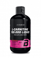 BIOTECH USA L-Carnitine 100 000 / 500 ml višeň