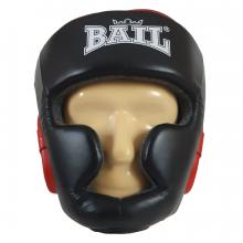 Boxerská přilba - kůže Sparring s ochranou brady BAIL  vel. S černá