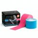 BRONVIT Sport Kinesio Tape set 2 x 5cm x 6m modrá + růžová s krabičkou